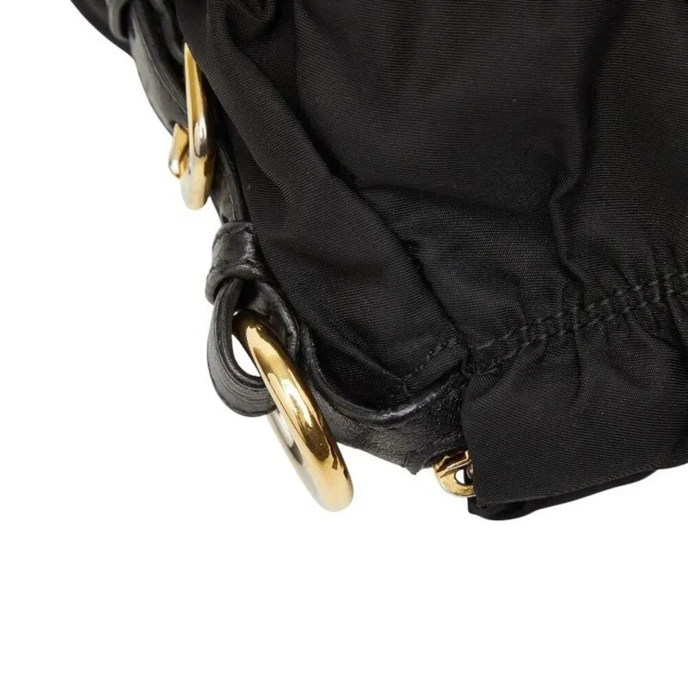 Prada Gather Logo Tote Bag